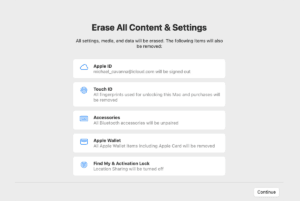 macbook kibhabe reset karben